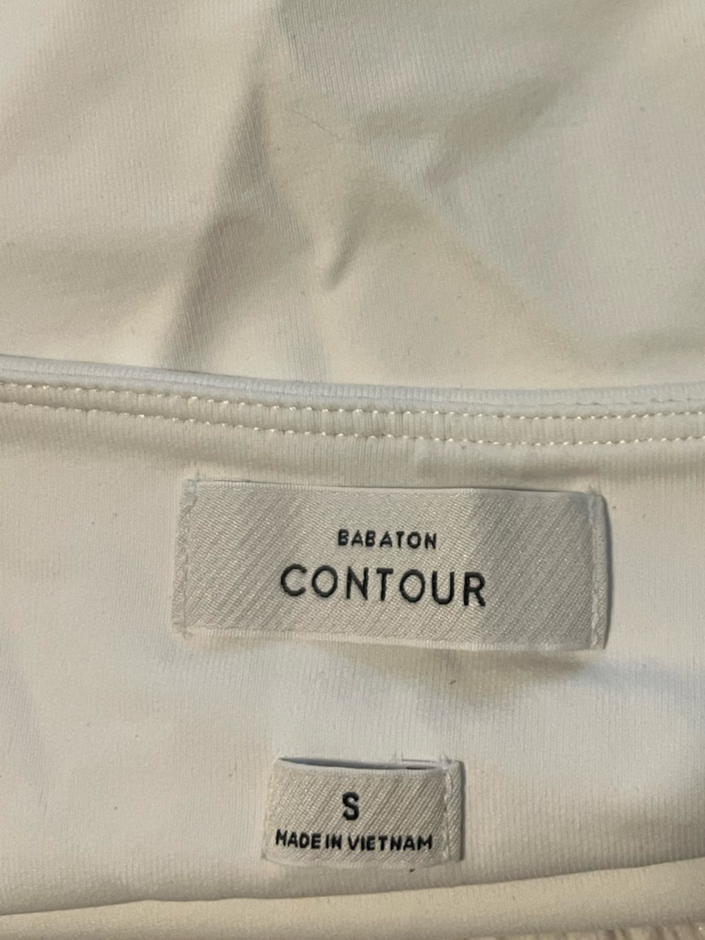 Babaton Strapless White Tube Top Small - Picture 3 of 3
